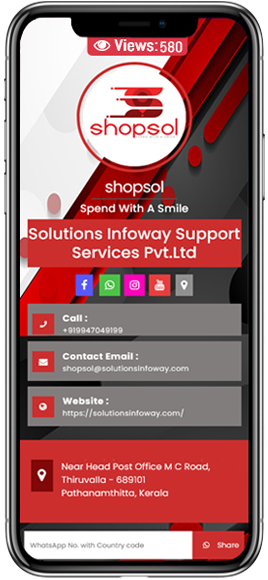 Thedigitalcards image layout of digital business card